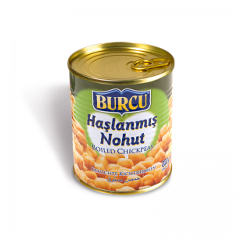 Boiled Chick Peas (White Chana) (Burcu) (Turkey) 800gm